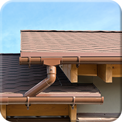 House Roof and Gutter